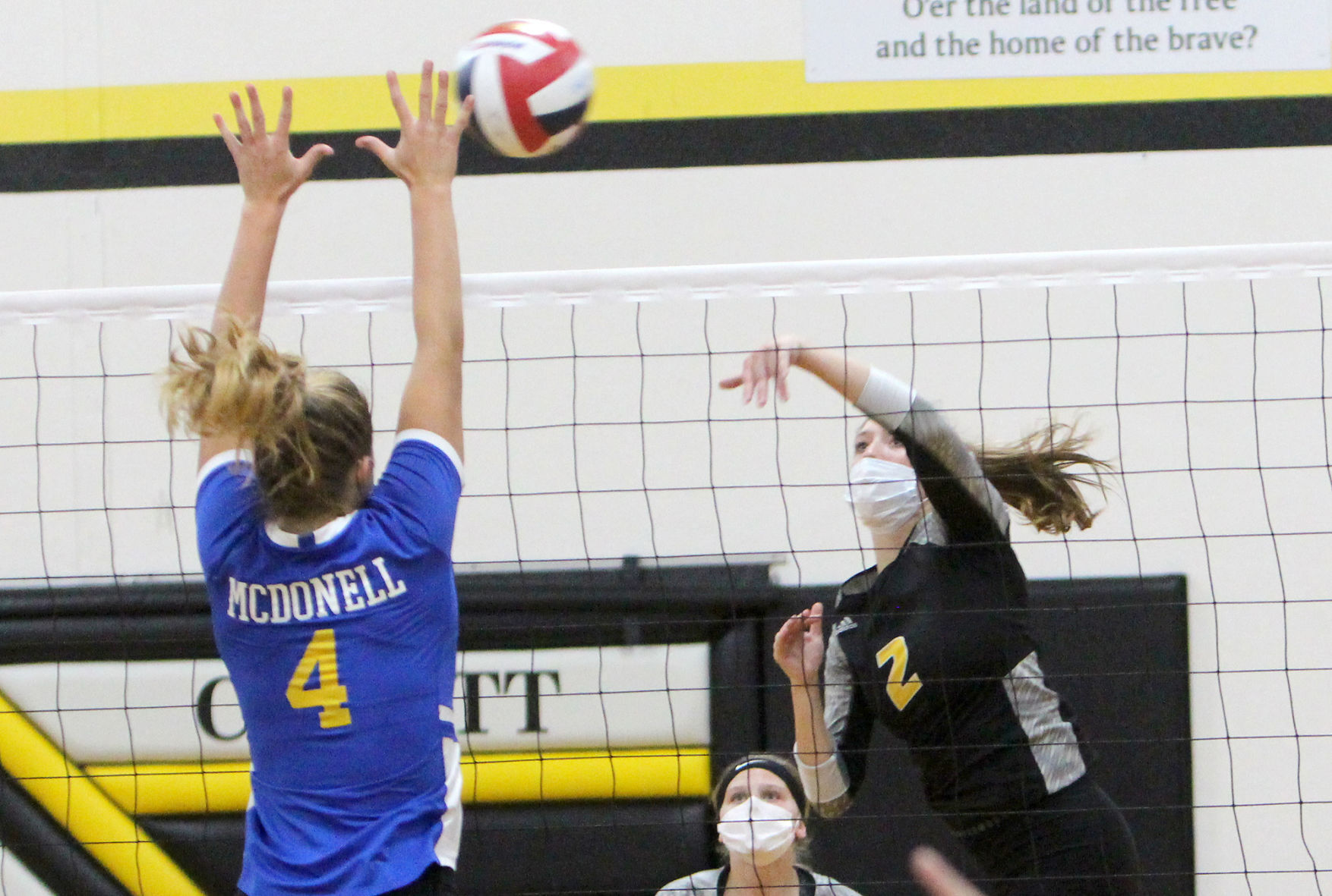 McDonell at Cadott volleyball 10-8-20